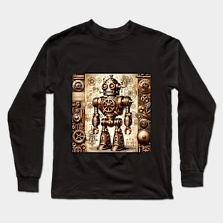 Retro Mech Explorer Tee Long Sleeve T-Shirt